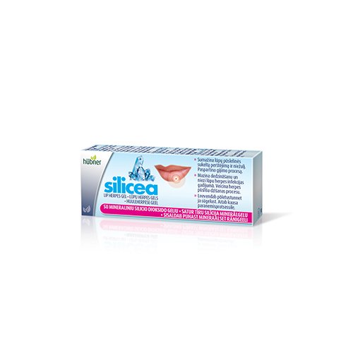 Gelis lūpų puslelinei Silicea Lip Herpes gelis, 5 g | Mano Vaistinė