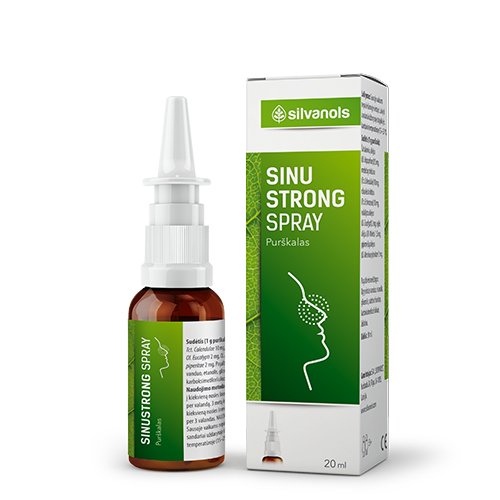 Sinustrong spray 20ml | Mano Vaistinė