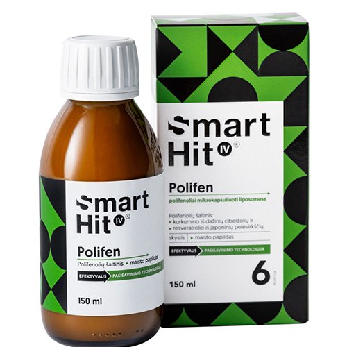 Vitaminai SMARTHIT IV™ Polifen 150ml | Mano Vaistinė