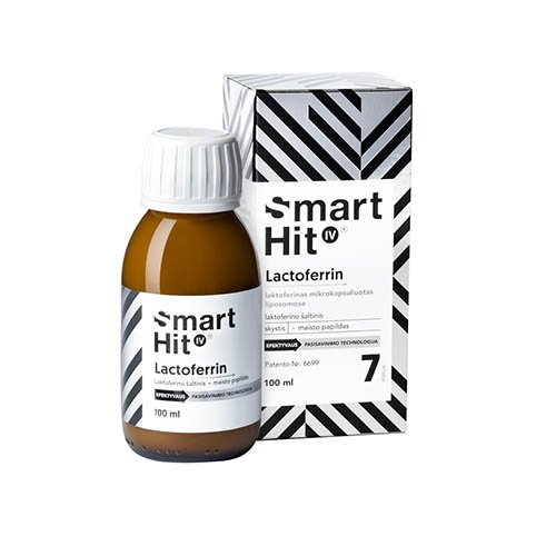 SmartHit Lactoferrin 100ml | Mano Vaistinė