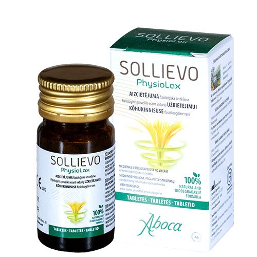 Sollievo PhysioLax tabletės N45 | Mano Vaistinė