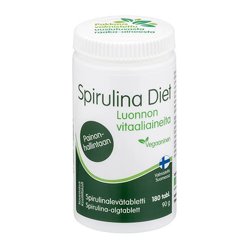 Spirulina Diet 100 tab. N180 | Mano Vaistinė