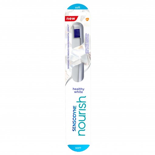 Dantų šepetėlis SENSODYNE NOURISH TB HEALTHY WHITE, 1 vnt. | Mano Vaistinė