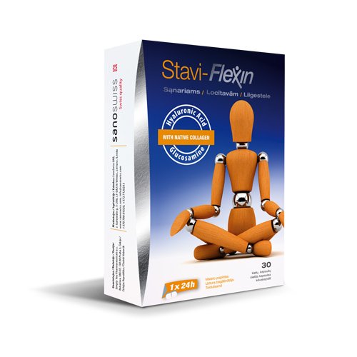 Food supplement for joints Stavi Flexin kapsulės, N30 | Mano Vaistinė