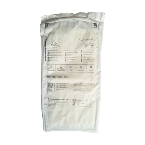Neaustinės servetėlės  Sterilios servetėlės iš neaustinės medžiagos, 10 x 20 cm, N5 | Mano Vaistinė