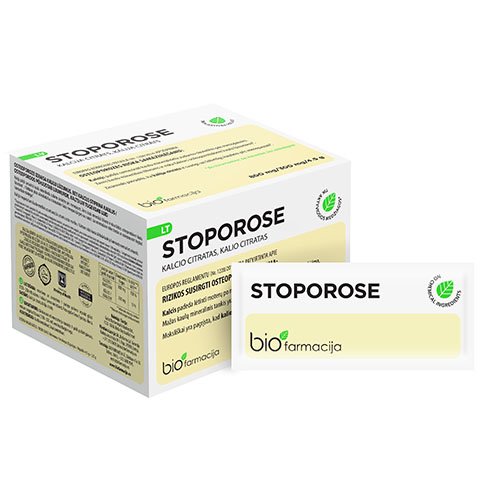 Stoporose milteliai pakeliuose 4.5g N50 | Mano Vaistinė