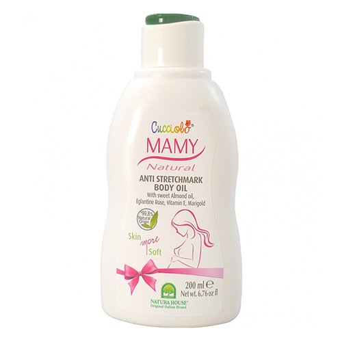 Prekės mamoms ir nėščiosioms NATURA HOUSE aliejus nuo strijų, 200ml | Mano Vaistinė