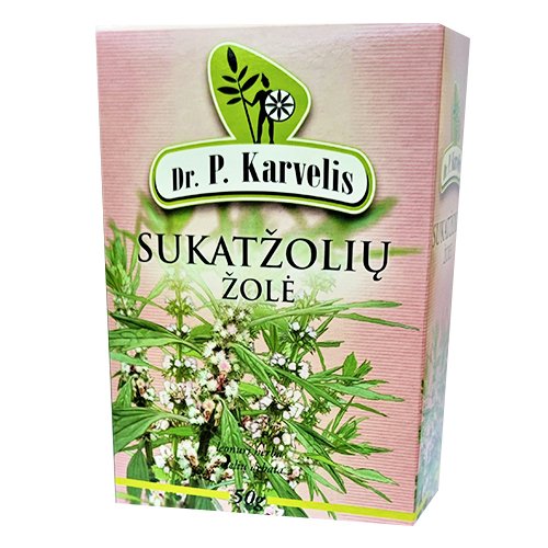 Arbatos ir vaistažolės Sukatžolių žolė, 50 g | Mano Vaistinė