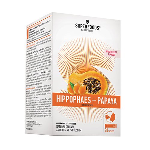 superfoods hippophaes papaya saltalankiai ir papaja