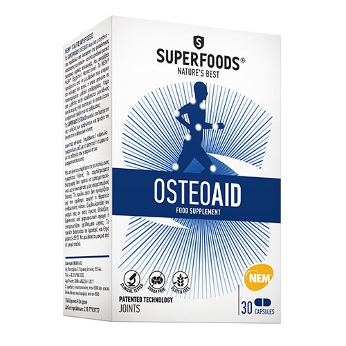 SUPERFOODS OSTEOAID, 30 kapsulių | Mano Vaistinė