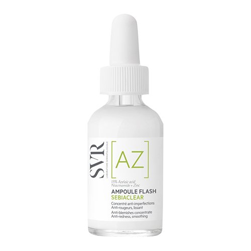 Koncentruotas veido serumas su azelaino rūgštimi SVR SEBIACLEAR AMPOULE [AZ] FLASH, 30 ml | Mano Vaistinė