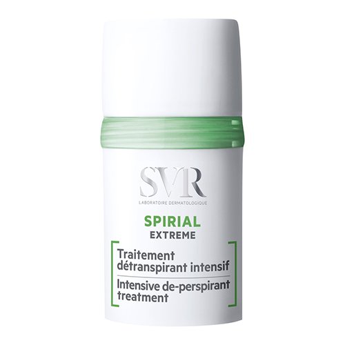 Rutulinis de-perspirantas nuo gausaus prakaitavimo SVR SPIRIAL EXTREME, 20 ml | Mano Vaistinė