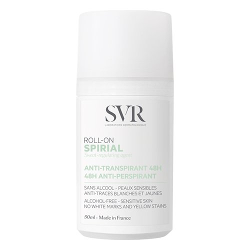 SVR Spirial Roll-on Deodorant rutulinis antiperspirantas nuo prakaitavimo 50ml | Mano Vaistinė