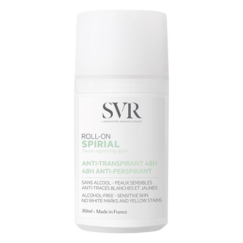 Rutulinis antiperspirantas nuo prakaitavimo SVR SPIRIAL ROLL-ON DEODORANT, 50 ml | Mano Vaistinė