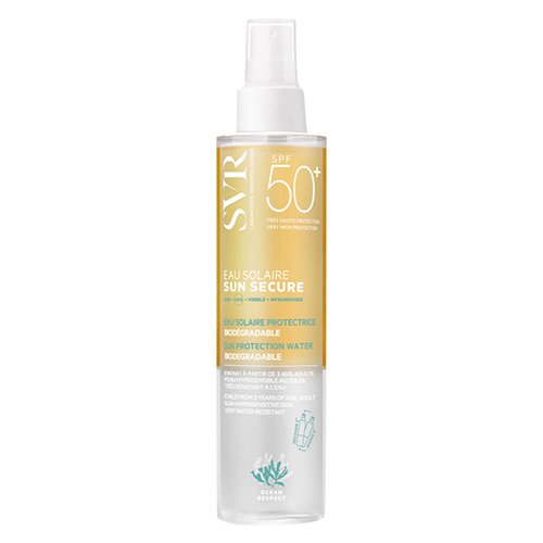 Apsauga nuo saulės Purškiamas dvifazis vanduo nuo saulės SVR SUN SECURE EAU SOLAIRE SPF50+, 200 ml | Mano Vaistinė