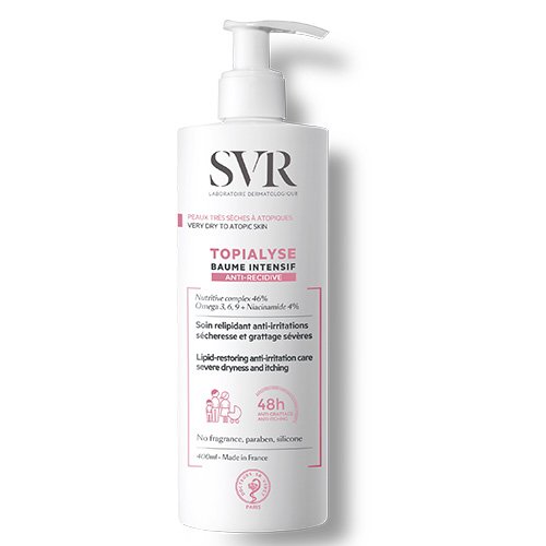 SVR TOPIALYSE intensyvaus poveikio raminamasis balzamas, 400ml