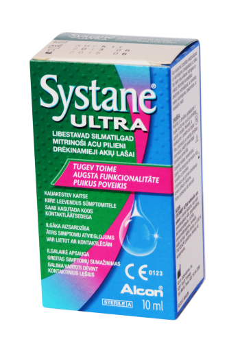 Preparatas akims Systane Ultra lubrikantas akims, 10 ml | Mano Vaistinė