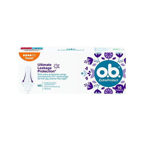 Tamponai O.B. Pro Comfort Extra Protect Super N16 | Mano Vaistinė