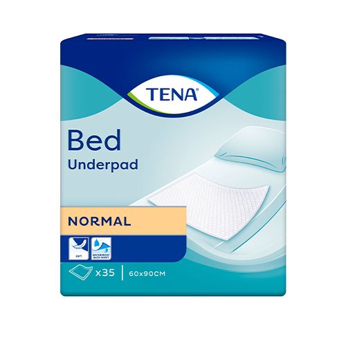 Palutė, paklotas TENA Bed Normal paklotai 60 x 90 cm, N35 | Mano Vaistinė