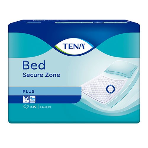 Palutė, paklotas TENA paklotai Bed Plus Secure Zone, 40 x 60 cm, N30 | Mano Vaistinė