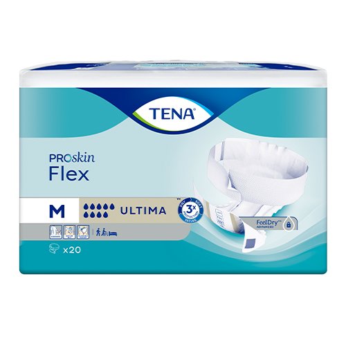 TENA Flex Ultima M sauskelnės N20 | Mano Vaistinė