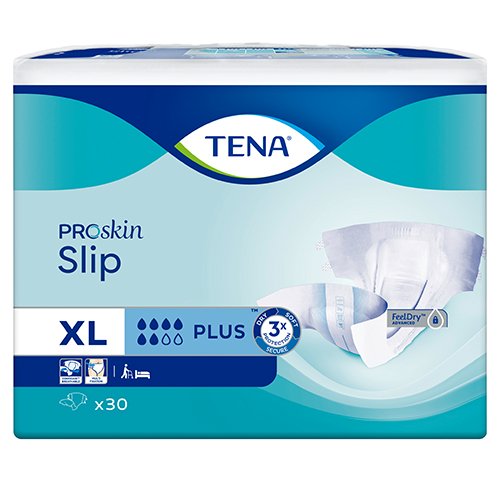 Tena Slip Plus XL sauskelnės N30 | Mano Vaistinė