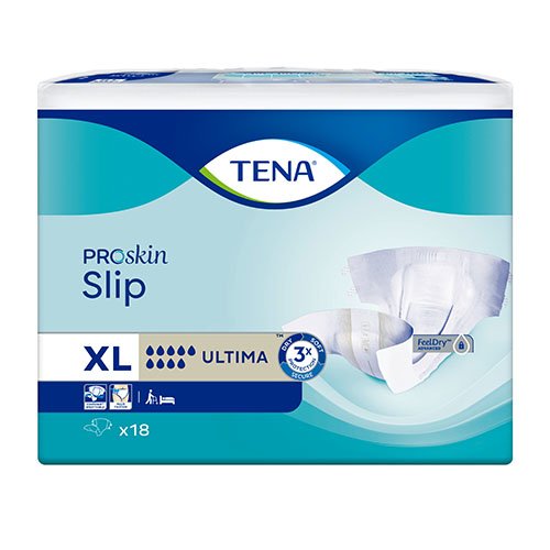 Sauskelnės suaugusiems TENA Slip Ultima XL sauskelnės N18 | Mano Vaistinė