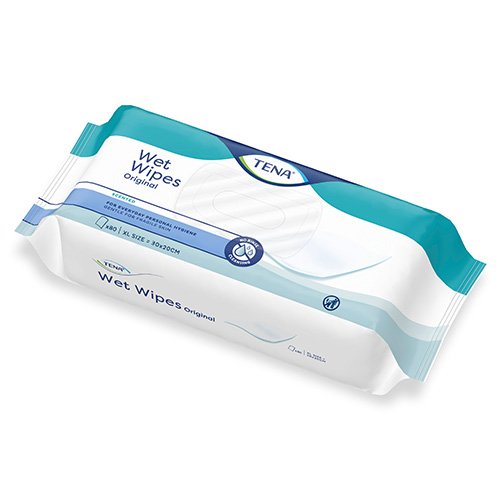 TENA Wet Wipe drėgnos servetėlės N80 8574 | Mano Vaistinė