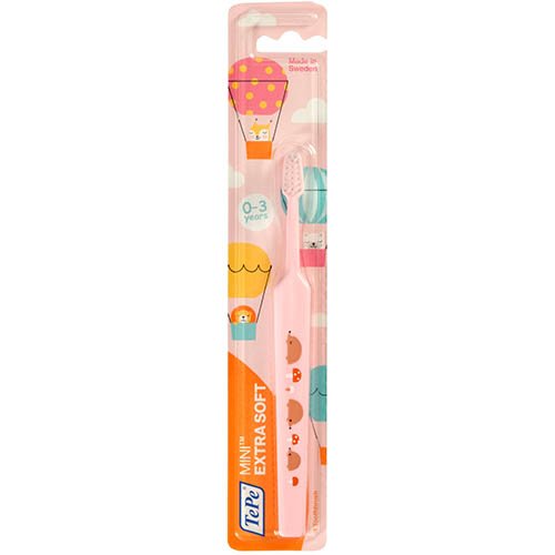 Toothbrush for children TePe Mini is a very soft toothbrush (0-3 years), N1 | Mano Vaistinė