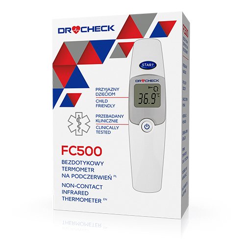 Termometras Termometras diagnostinis bekontaktis infraraudonųjų spindulių FC500, 1 | Mano Vaistinė