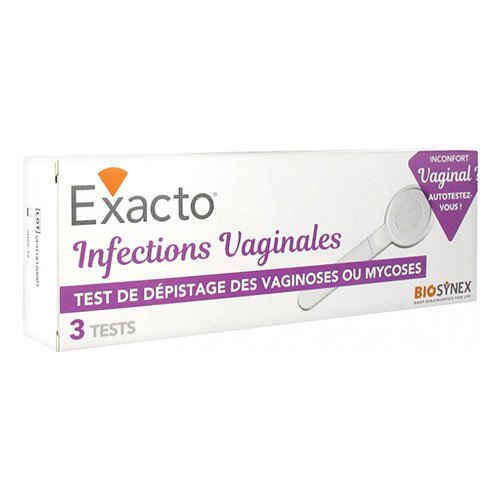 Testas EXACTO greitasis vaginalinei infekcijai nustatyti, 3 vnt. | Mano Vaistinė