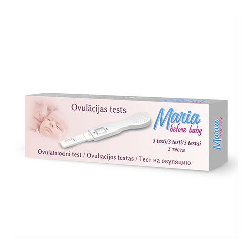 Ovuliacijos testas  Testas ovuliacijai nustatyti Maria Before Baby, N3 | Mano Vaistinė