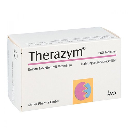 Therazym tabletės N200 | Mano Vaistinė