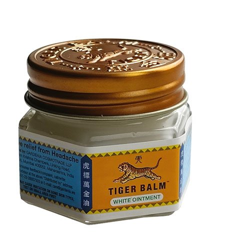 Ajurvedinis tepalas TIGER BALM WHITE 21ml N1 | Mano Vaistinė