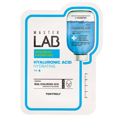 TONYMOLY Master Lab Hyaluronic Acid Mask Sheet Lakštinė veido kaukė su hialurono rūgštimi 19g | Mano Vaistinė