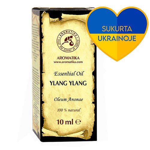 Eterinis aliejus AROMATIKA  kanangų (Ylang-ylang) eterinis aliejus, 10 ml | Mano Vaistinė