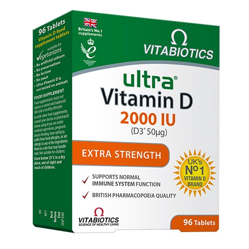 ULTRA Vitamin D, 96 tabletės | Mano Vaistinė
