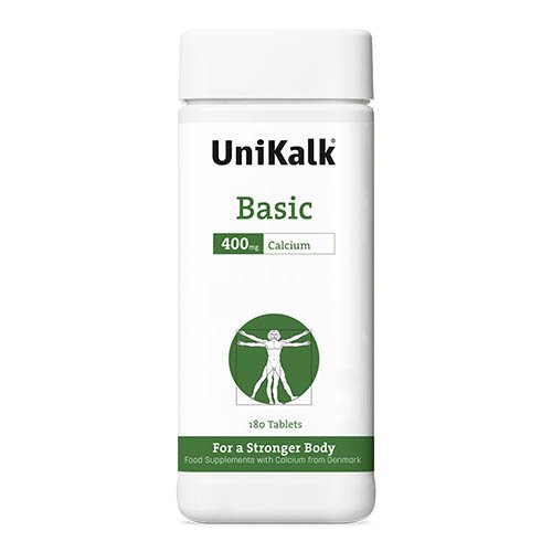 UniKalk Calcium Basic tabletės N180 | Mano Vaistinė