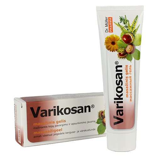 Varikosan masažo gelis kojoms 100ml N1 | Mano Vaistinė