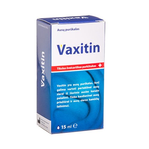 Vaxitin ausų purškalas 15 ml