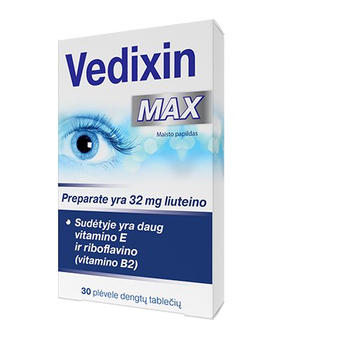 Vedixin MAX plėvele dengtos tabletės N30