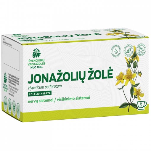 Žolelių arbata Jonažolių žolė 1,5g N24 (AC) | Mano Vaistinė
