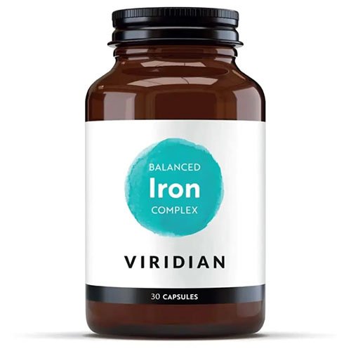 VIRIDIAN Balanced Iron Complex kapsulės, N30 | Mano Vaistinė