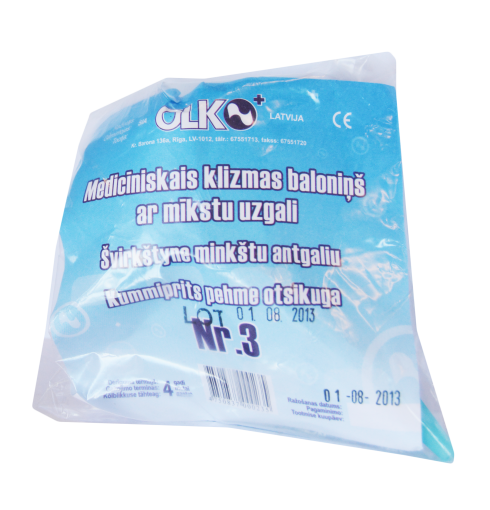 Medicininė švirkštynė Olko medicininė švirkštynė minkštu antgaliu Nr. 3, N1 | Mano Vaistinė