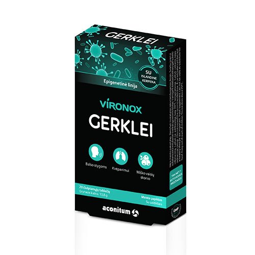 Vironox gerklei N20 | Mano Vaistinė