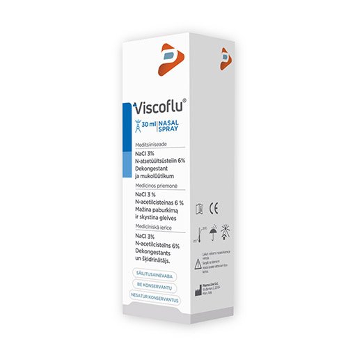 Viscoflu Nasal Spray nosies purškalas 30ml N1 | Mano Vaistinė