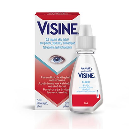 Visine akių lašai, tirpalas 15ml | Mano Vaistinė