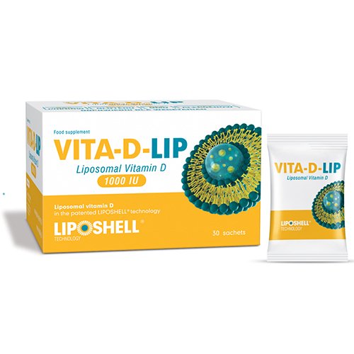 Vita-D-Lip 1000, liposominis vitaminas D 100 N30 | Mano Vaistinė