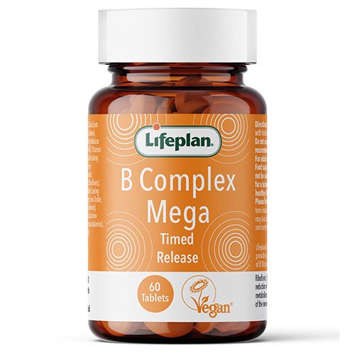 Vitamin B Complex Mega LIFEPLAN, 60 tab. | Mano Vaistinė