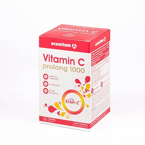 Vitamin C prolong 1000 milteliai N14 | Mano Vaistinė